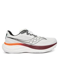 Buty do biegania Saucony. Szare buty do biegania męskie Saucony, bez wzorów, bez zapięcia, do biegania. Za 699.99 zł.