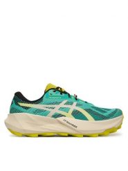 Asics Buty do biegania Trabuco 14 1011C166 Zielony. Zielone buty do biegania męskie Asics, bez wzorów, z meshu, bez zapięcia, do biegania. Za 719.99 zł.