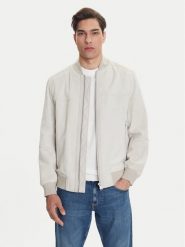 BOSS Kurtka skórzana Johice 50543505 Beżowy Regular Fit. Brązowe kurtki męskie Boss, m, bez wzorów, ze skóry, bez ramiączek, bez kaptura. Za 1,569.00 zł.