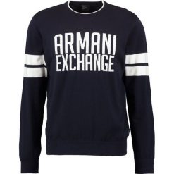 Armani Exchange Sweter dark blue. Kardigany męskie marki Armani Exchange. W wyprzedaży za 383.20 zł.