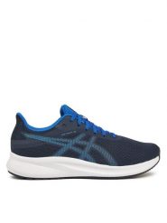 Asics Buty do biegania Patriot 13 1011B485 Niebieski. Niebieskie buty do biegania męskie Asics, bez wzorów, z materiału, bez zapięcia, do biegania. Za 249.99 zł.