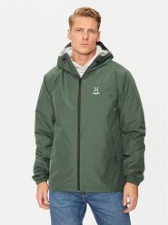 Haglöfs Kurtka przeciwdeszczowa Chaos GTX 605478 Zielony Active Fit. Zielone kurtki outdoor męskie Haglöfs, m, bez wzorów, z syntetyku, bez kaptura, outdoorowe. Za 609.99 zł.