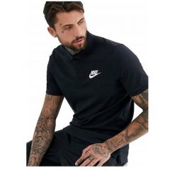 Koszulka Męska Polo Nike M Nk Club Pq Matchup. Czarne koszulki polo męskie Nike, m, bez wzorów, sportowe, bez kołnierzyka, bez ramiączek. Za 132.00 zł.