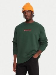 Quiksilver Bluza Dna EQYFT05120 Zielony Oversize. Zielone bluzy nierozpinane męskie Quiksilver, m, bez wzorów, z bawełny, bez ramiączek, bez kaptura. Za 269.99 zł.