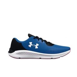 Szarżowy pościg Under Armour 3. Czarne buty do biegania męskie Under Armour, bez wzorów, bez zapięcia, do biegania. Za 295.99 zł.