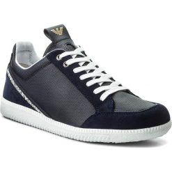 Sneakersy EMPORIO ARMANI - X4X213 XL182 D879 Navy/Navy/Navy. Buty sportowe na co dzień męskie marki Emporio Armani. W wyprzedaży za 539.00 zł.