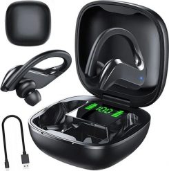 Słuchawki Verk Słuchawki bezprzewodowe bluetooth sportowe do ćwiczenia biegania na ucho. Słuchawki bluetooth Verk. Za 95.82 zł.