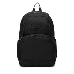 Plecak Reebok. Czarne plecaki męskie Reebok, bez wzorów. Za 99.99 zł.