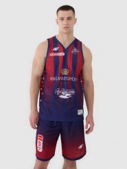 4F Koszulka meczowa replika wyjazdowa z sezonu 2024/25 męska 4F x PLK - KING Szczecin - multikolor XL. T-shirty sportowe męskie 4f, m, bez wzorów, z dzianiny, klasyczne, bez ramiączek. Za 219.99 zł.