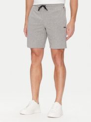 BOSS Szorty sportowe Mix&Match 50515367 Szary Regular Fit. Szare szorty sportowe męskie Boss, bez wzorów, z bawełny, sportowe. Za 199.99 zł.