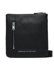 Armani Exchange Saszetka 952652 CC828 00020 Czarny. Czarne saszetki męskie Armani Exchange, bez wzorów, ze skóry. Za 499.99 zł.