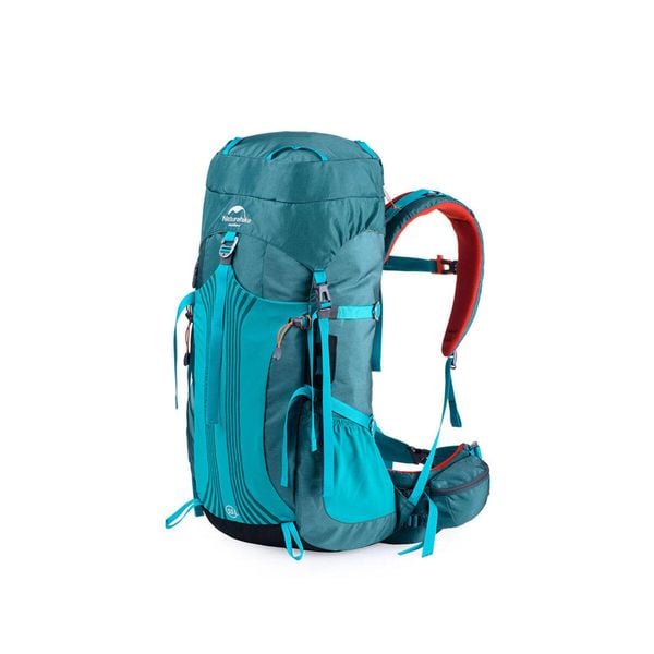 Plecak trekkingowy Naturehike Hikking 55L NH16Y020-Q. Czerwone plecaki męskie NATUREHIKE, bez wzorów. Za 599.99 zł.