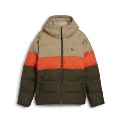 Męska kurtka ocieplana PUMA Dark Olive Green. Brązowe kurtki męskie Puma, m, bez wzorów, sportowe, bez ramiączek, bez kaptura. Za 390.99 zł.