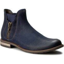 Sztyblety GINO ROSSI - Aldo MBV257-S03-4B00-5700-F 59. Niebieskie sztyblety męskie Gino Rossi, z nubiku. W wyprzedaży za 279.00 zł.