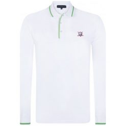 Sir Raymond Tailor Koszulka Polo Męska Chunk L Biała. Białe koszulki polo męskie Sir Raymond Tailor, z bawełny, polo. Za 99.00 zł.