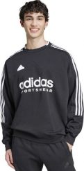 Adidas Bluza męska adidas House of Tiro Fleece czarno-biała IW0172 2XL. Białe bluzy nierozpinane męskie ADIDAS, m, bez wzorów, bez ramiączek, bez kaptura. Za 241.42 zł.
