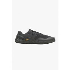 Buty do Biegania Męskie Merrell Trail Glove 7. Czarne buty do biegania męskie Merrell, bez wzorów, bez zapięcia, do biegania. W wyprzedaży za 495.55 zł.