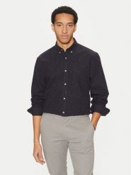 Guess Koszula M5RH31 WGXJ0 Granatowy Regular Fit. Niebieskie koszule męskie Guess, m, z aplikacjami, z bawełny, bez kołnierzyka, bez ramiączek. Za 219.99 zł.
