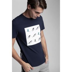 Koszulka męska Kamil Stoch Collection TSM502 - granat. T-shirty męskie marki 4f. Za 69.99 zł.