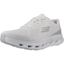 Buty SKECHERS GO WALK GLIDE STEP 2.0 Biały. Białe buty trekkingowe męskie Skechers, bez wzorów, z tkaniny, bez zapięcia, trekkingowe, skechers sport. Za 406.99 zł.