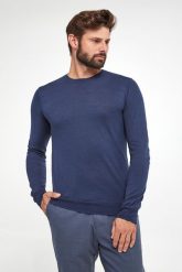 Sweter męski z jedwabiem LIU JO. Swetry męskie Liu Jo, bez wzorów, bez kołnierzyka, bez ramiączek. W wyprzedaży za 353.40 zł.