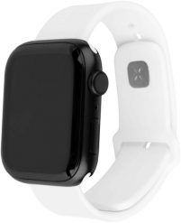 Apple Fixed silicone smartwatch strap Watch 42 / 44 / 45 mm, white. Białe zegarki smartwatch Apple. Za 27.87 zł.