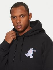 HUGO Bluza Namiko 50532264 Czarny Regular Fit. Czarne bluzy nierozpinane męskie Hugo, m, bez wzorów, z bawełny, bez ramiączek, bez kaptura. Za 279.99 zł.