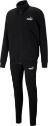 Puma Dres męski Puma Clean Sweat Suit czarny 585840 01 : Rozmiar - L. Czarne komplety dresowe męskie Puma, bez wzorów, z dresówki, bez ramiączek, bez kaptura. Za 299.33 zł.