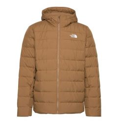 Kurtka męska zimowa z kapturem The North Face Men Aconcagua 3 Hoodie Utility Bro. Brązowe kurtki męskie The North Face, na zimę, l, bez wzorów, bez ramiączek, z kapturem. W wyprzedaży za 699.00 zł.