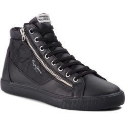 Sneakersy PEPE JEANS - Marton PMS30503 Black 999. Czarne buty sportowe na co dzień męskie Pepe Jeans, z jeansu. W wyprzedaży za 229.00 zł.