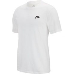 Nike Sportswear 2XL. Białe t-shirty sportowe męskie Nike, m, bez wzorów, z bawełny, klasyczne, bez ramiączek. Za 119.00 zł.