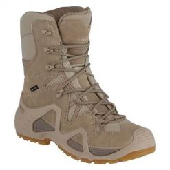 Buty trekkingowe męskie Lowa Military-stiefel Zephyr Hi Tf Gtx. Brązowe buty trekkingowe męskie Lowa, bez wzorów, z gumy, za kostkę, bez zapięcia. Za 959.00 zł.