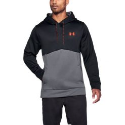 Under Armour Bluza męska AF ICON SOLID PO HOOD czarno-szara r. XL (1280729-003). Bluzy bez kaptura męskie marki Under Armour. Za 177.00 zł.