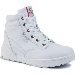 Trekkingi KAPPA - Bonfire Lf 242779 White 1010. Białe buty trekkingowe męskie Kappa, bez wzorów, z materiału, bez zapięcia, trekkingowe. Za 159.00 zł.