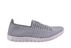 Półbuty Rock Arbatax MEN Light Ash 18, Szary, Materiał - 46. Szare eleganckie półbuty męskie Rock Spring, z materiału, rockowe, bez obcasa, bez zapięcia. W wyprzedaży za 89.10 zł.