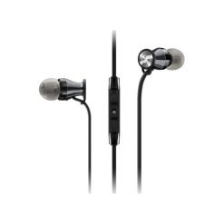 Słuchawki Sennheiser Black/Chrome 506814. Czarne słuchawki douszne Sennheiser. Za 275.99 zł.