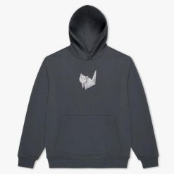 Bluza Rip N Dip Origamo Hood Charcoal. Szare bluzy nierozpinane męskie RIPNDIP, l, bez wzorów, bez ramiączek, bez kaptura. Za 488.52 zł.
