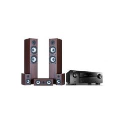 Kino domowe DENON AVR-X550BT Czarny + Wilson Cinematic Wenge. Kino domowe Denon. Za 2,499.00 zł.