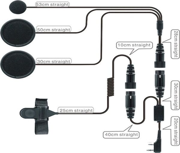 Słuchawka HamRadioShop Zestaw słuchawkowy do kasku zamkniętego z wtykiem Kenwood. Zestawy słuchawkowe Kenwood. Za 219.00 zł.