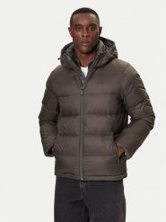 Calvin Klein Jeans Kurtka puchowa LV04RC518G Khaki Regular Fit. Brązowe kurtki męskie Calvin Klein Jeans, m, bez wzorów, z jeansu, bez ramiączek, bez kaptura. Za 1,099.00 zł.
