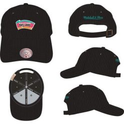 Czapka z daszkiem Toronto Raptors NBA Classic Script 110. Brązowe czapki męskie Mitchell & Ness, bez wzorów, sportowe. Za 198.50 zł.