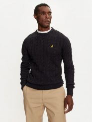 Brave Soul Sweter MK-162ALLIANCE Granatowy Regular Fit. Niebieskie kardigany męskie Brave Soul, m, bez wzorów, z syntetyku, bez ramiączek. Za 129.99 zł.