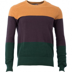 Bluza "Hurry On Now" w kolorze granatowo-pomarańczowo-brązowym. Brązowe bluzy nierozpinane męskie 4funkyflavours Women & Men, z bawełny. W wyprzedaży za 218.95 zł.