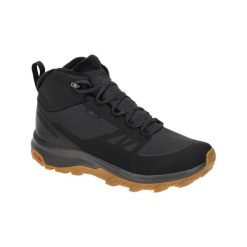 Buty do chodzenia męskie Salomon Outsnap Cs Wp. Czarne buty do biegania męskie Salomon, bez wzorów, z materiału, bez zapięcia, do biegania. Za 655.00 zł.