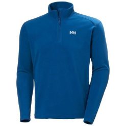 Kurtka polarowa 1/2 zip Helly Hansen daybreaker. Niebieskie kurtki męskie Helly Hansen, m, bez wzorów, z polaru, casualowe, bez ramiączek, bez kaptura. Za 199.99 zł.