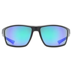 Okulary sportowe Uvex Sportstyle 230. Czarne okulary przeciwsłoneczne męskie Uvex, bez wzorów, sportowe. Za 101.08 zł.