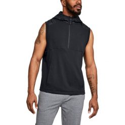 Under Armour Bluza męska Threadborne Terry czarna r. S (1306464-001). Bluzy bez kaptura męskie Under Armour. Za 219.41 zł.