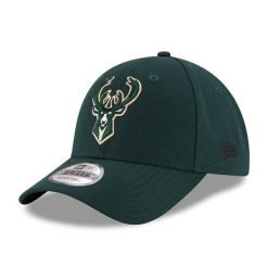 Czapka z daszkiem New Era NBA Milwaukee Bucks. Zielone czapki męskie New Era, bez wzorów, sportowe. Za 177.00 zł.