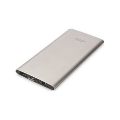 Powerbank Ednet SLIM LINE, 5000mAh. Szare powerbanki Ednet. Za 26.99 zł.