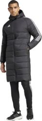 Kurtka męska adidas Tiro 24 L Coat czarna IJ7389 M. Czarne kurtki męskie ADIDAS, l, bez wzorów, bez ramiączek, bez kaptura. Za 1,437.53 zł.